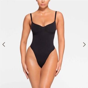 Skims Seamless Sculpt thong bodysuit